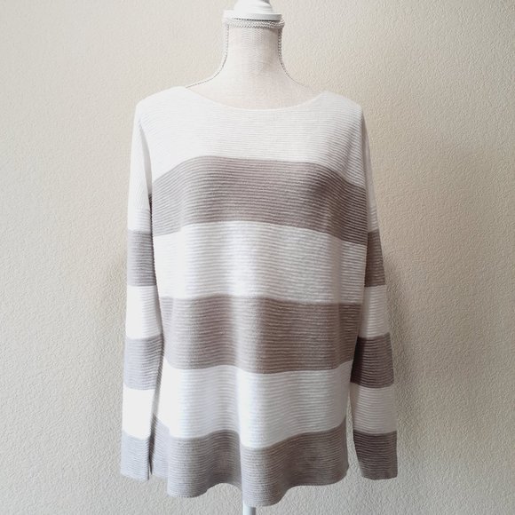 Eileen Fisher Organic Knit Top - Picture 2 of 15